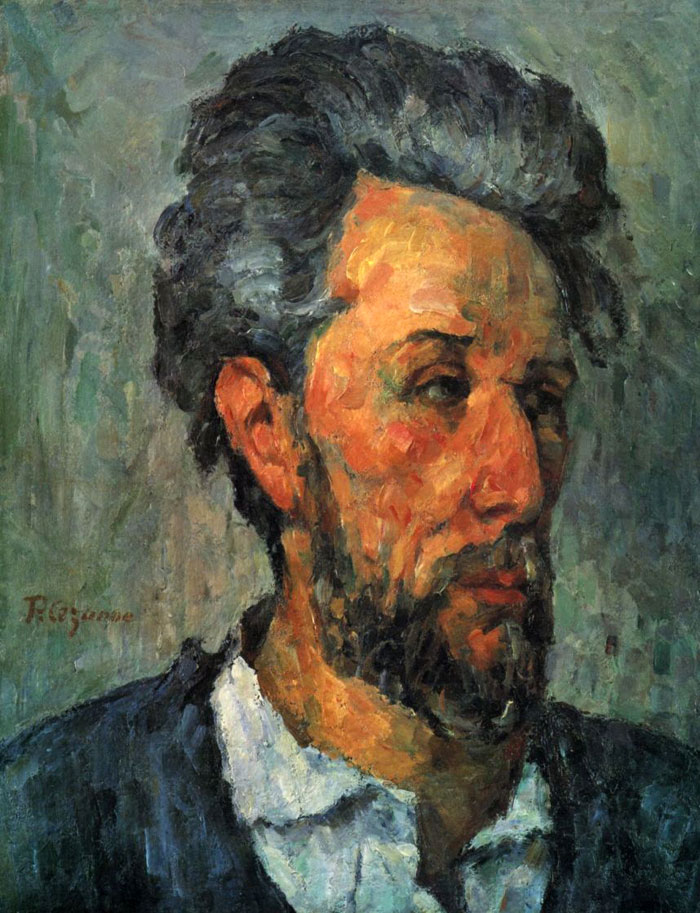 Поль Сезанн. Портрет Виктора Шоке 1876-1877г